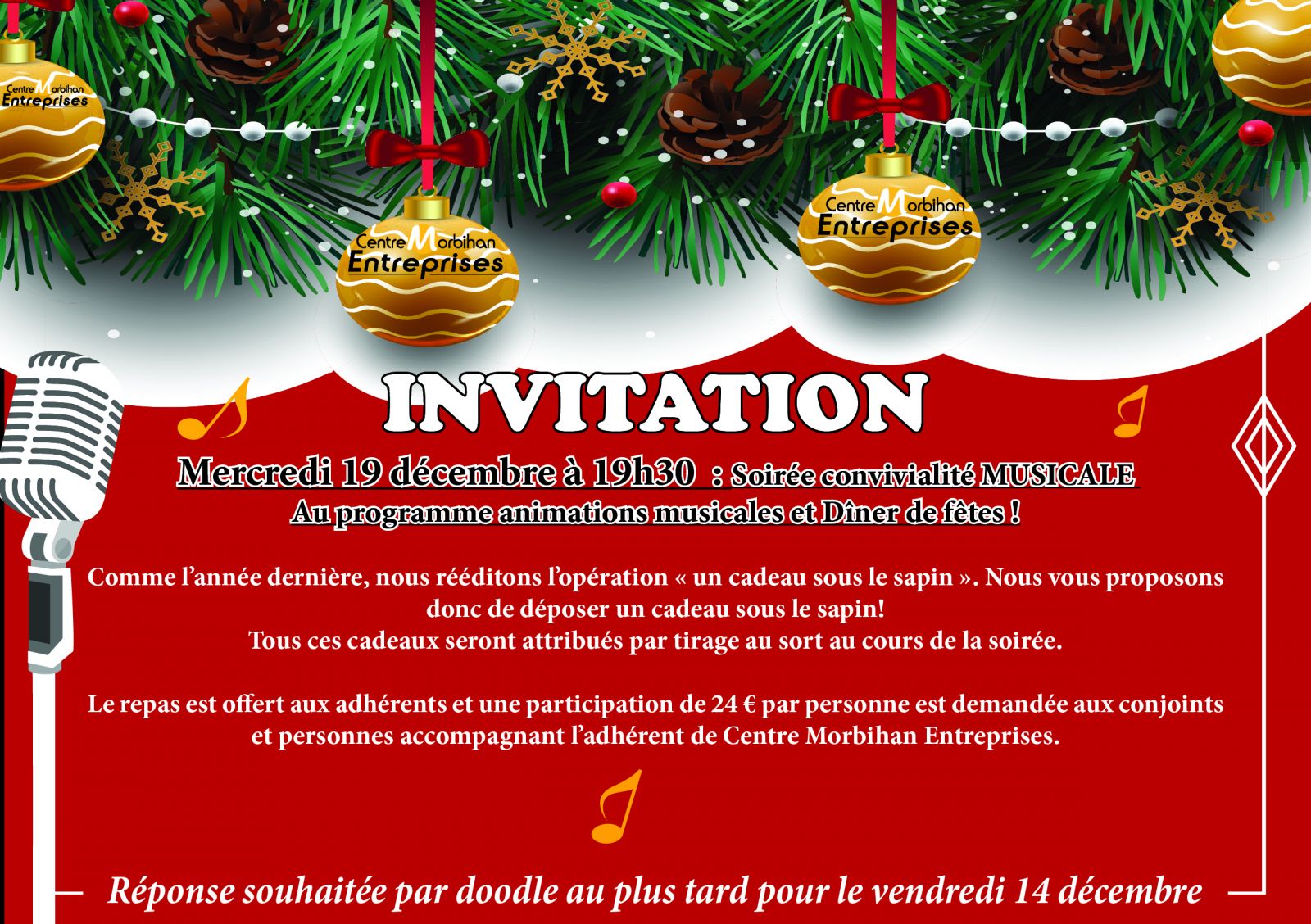 invitation rencontre conviviale
